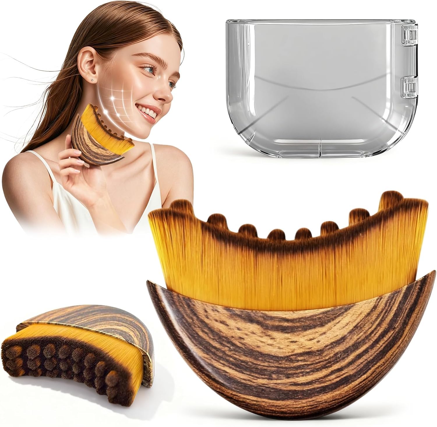 SculptLift™ Lymphatic Jawline & Face Depuffing Brush