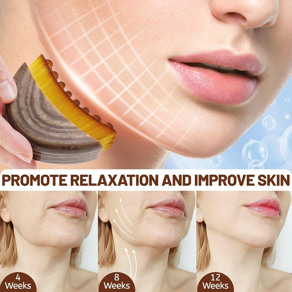 SculptLift™ Lymphatic Jawline & Face Depuffing Brush