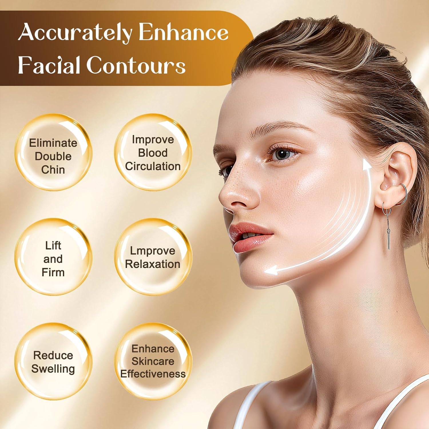 SculptLift™ Lymphatic Jawline & Face Depuffing Brush