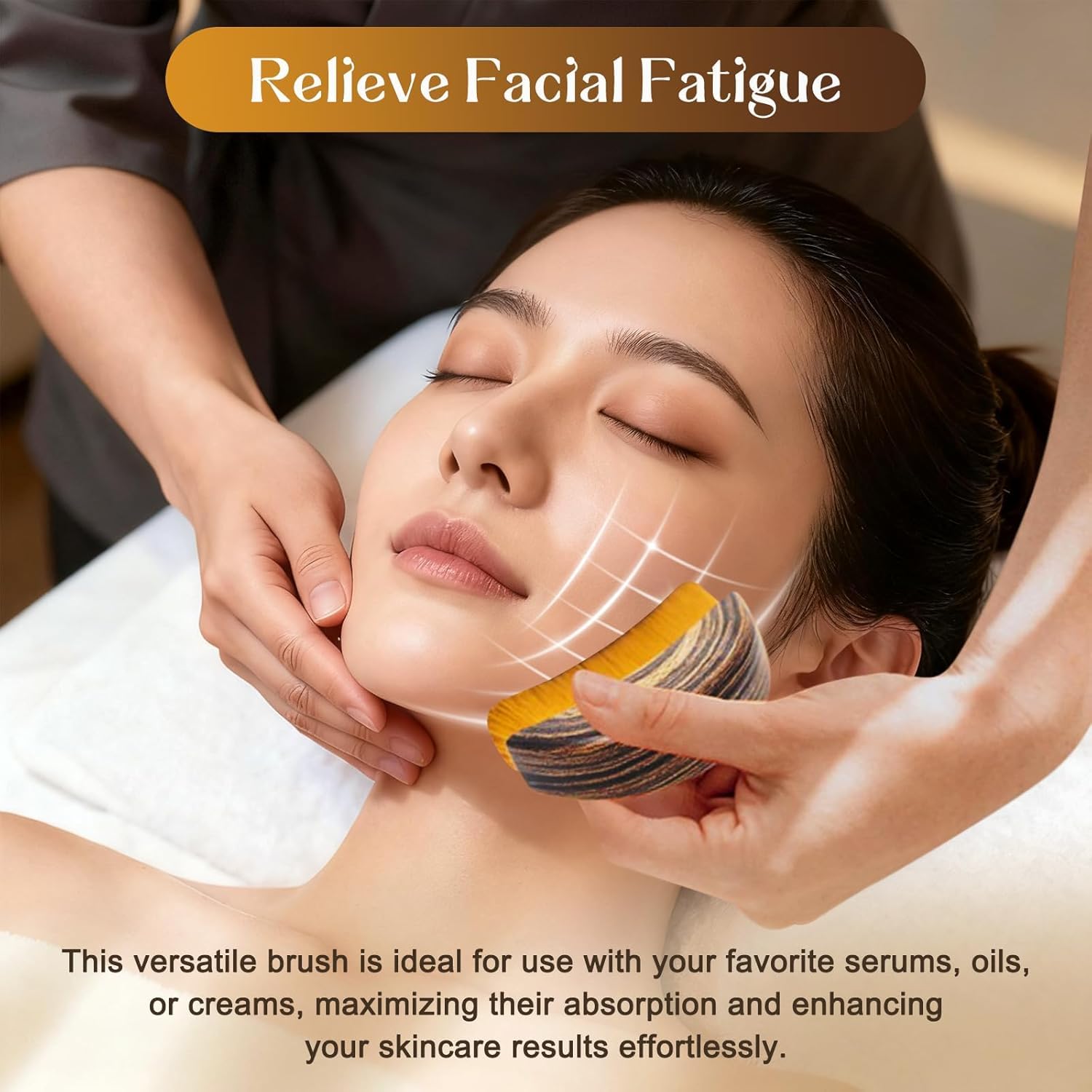 SculptLift™ Lymphatic Jawline & Face Depuffing Brush