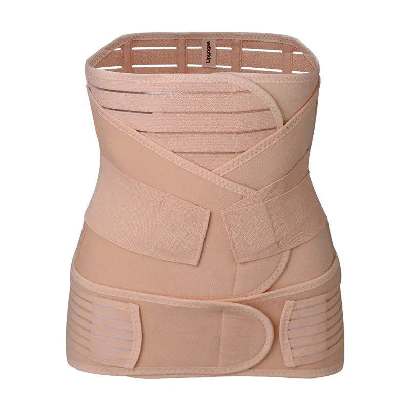 Home of Wellness 3-in-1 Postpartum Belly Belt | Medical-Grade Fabric | Breathable | Skin Friendly| 1 Year Warranty